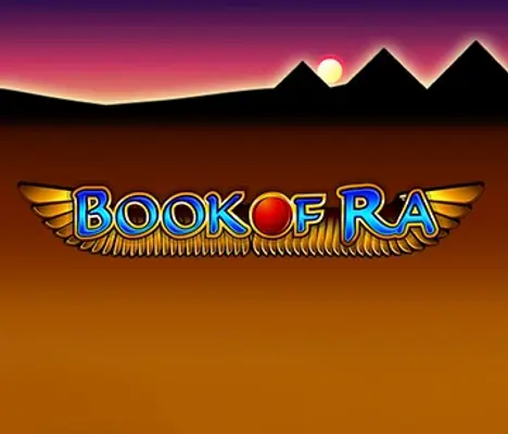 Book of Ra logo – Slots by Greentube at Winnita