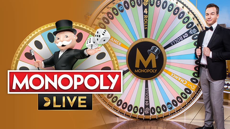 Monopoly Live casino game by Evolution – featured logo at Winnita